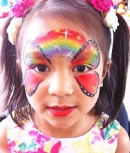 Face-Painted-Butterfly