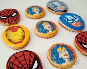 Superhero Cookies